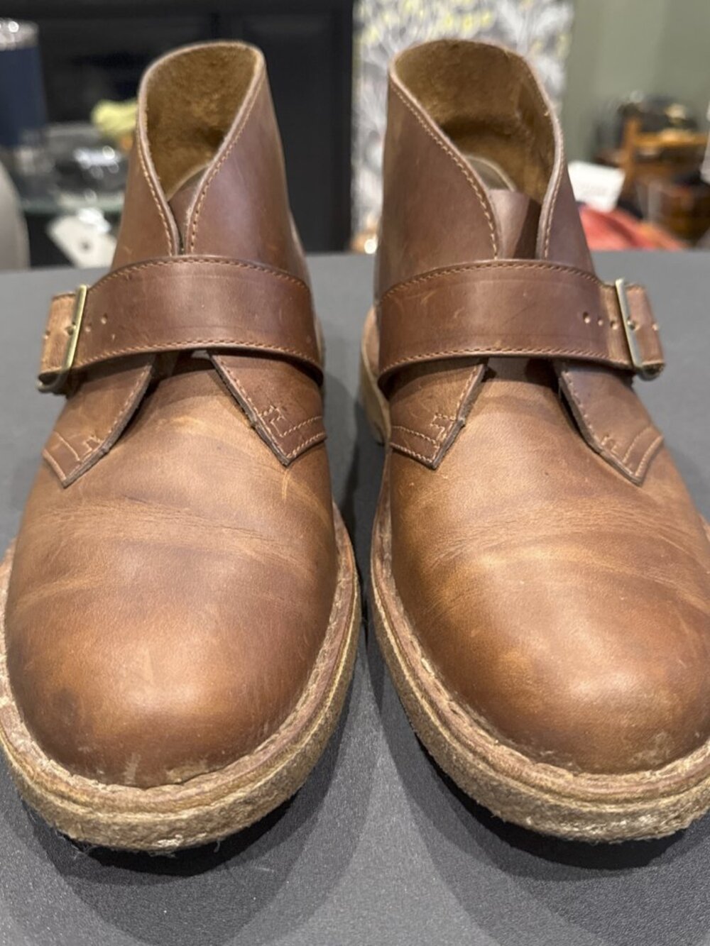 Clark's Women's Monk Strap (George) Orignal Desert Boot 34379 9.5M